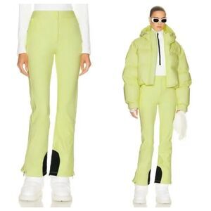 Cordova Bormio Ski Pants Women’s S Neon Yellow Waterproof Stretch NWT